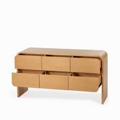 Комод Laudry 140х40 см, шпон дуба