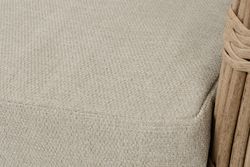 "Валенсия" диван из искусственного ротанга трехместный, цвет соломенный