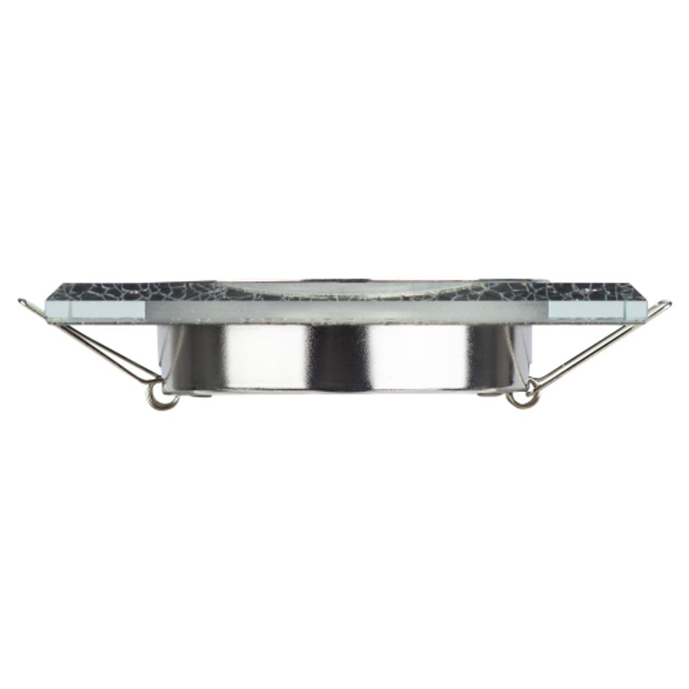 Встраиваемый светильник со светодиодной подсветкой ЭРА DK LD50 WH/BK GX53 белый черный | Встраиваемые LED светильники