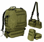 Тактический рюкзак с подсумками 40л / олива