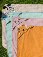 Полотенце детское с капюшоном