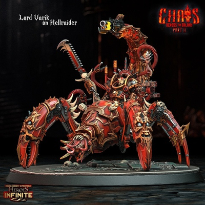 Chaos Lord Varik on Hellraider