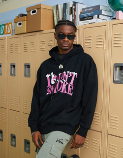 Худи DONSMOKE "Snowy Logo" Oversized Hoodie