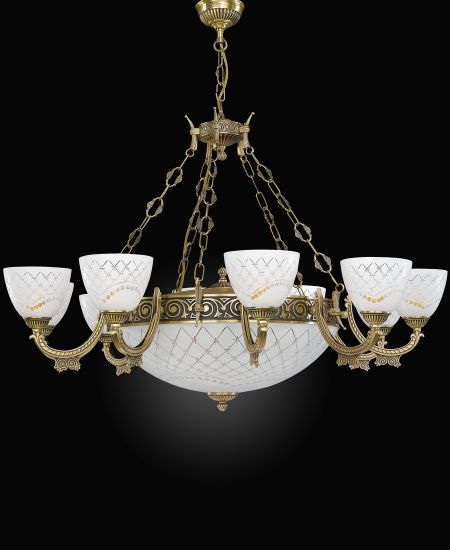 Подвесная люстра Reccagni Angelo L.7052/10+4