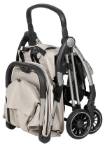 Коляска детская прогулочная COSTA Rio (Beige shine/Блестящий бежевый CR-2)