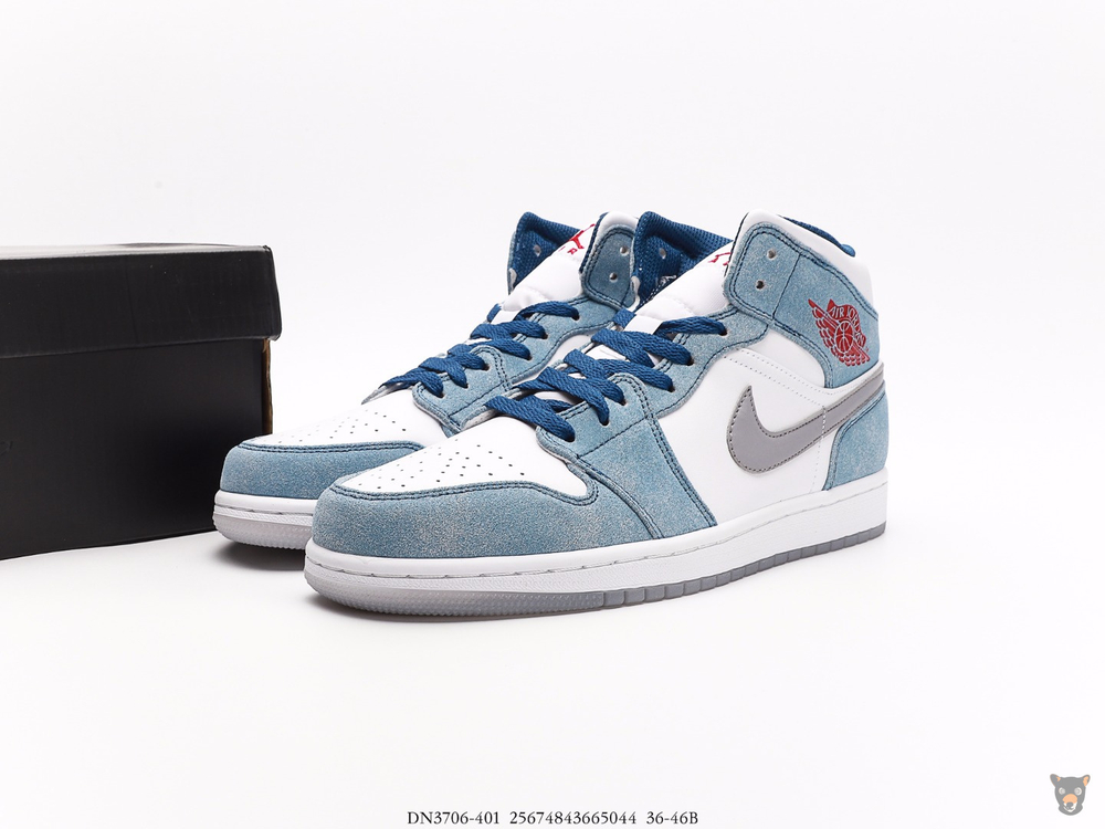 Кроссовки Nike Air Jordan 1 Mid "French Blue"