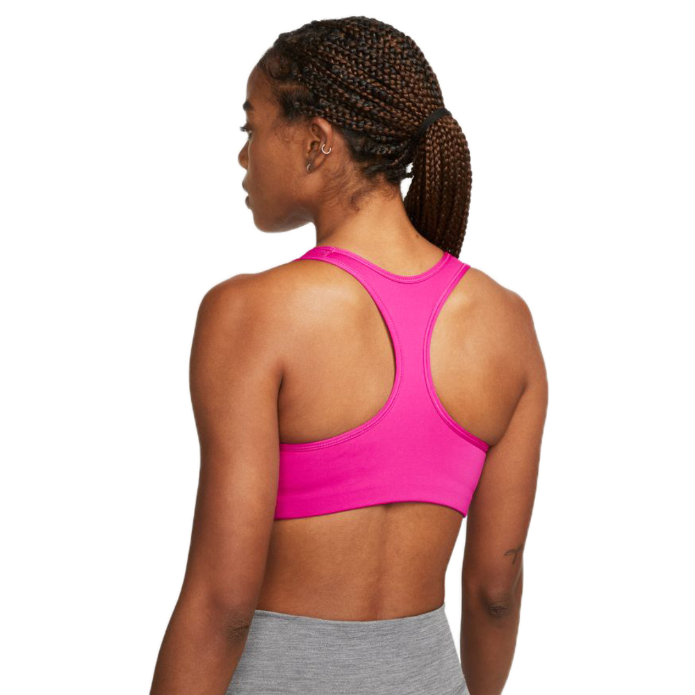 Теннисный бюстгальтер Nike Medium-Support Graphic Sports Bra W - active pink/white/pink prime