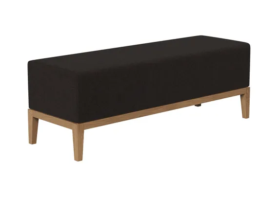 Банкетка Fjord 120 см (шоколад, твид)