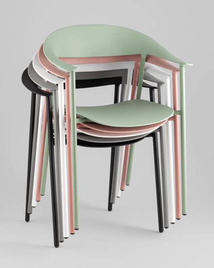 Стул Form пластик черный