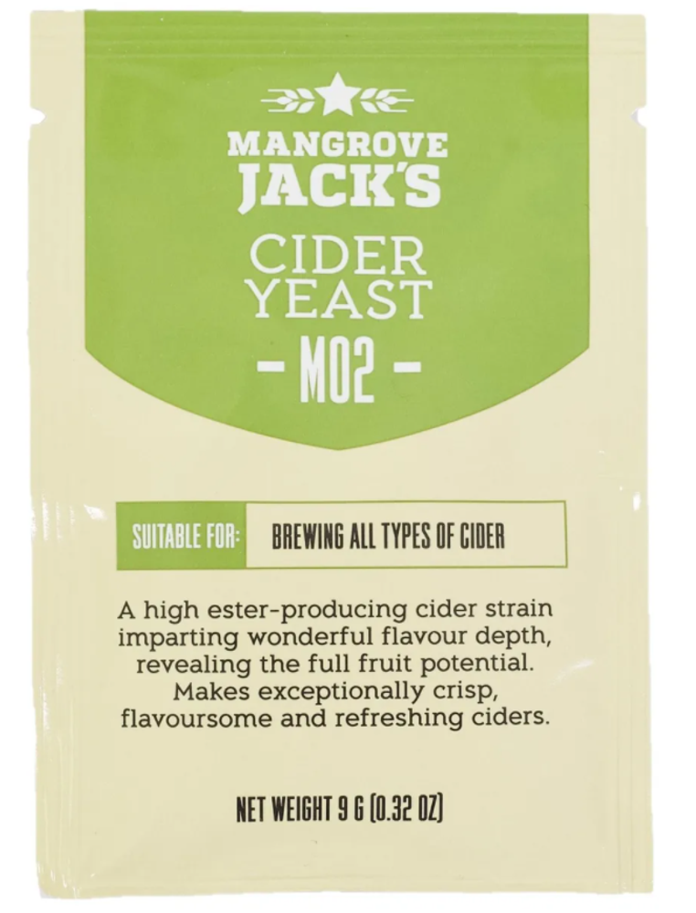 Дрожжи для сидра Mangrove Jack&#39;s &quot;Cider M02&quot;, 9г