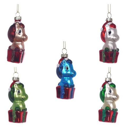 GAEM Украшение новогоднее "Лошадка", L3,5 W4 H10 см, 5в.