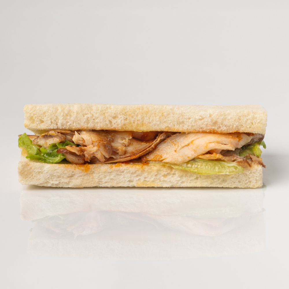 Сэндвич с томленым цыпленком 12 шт