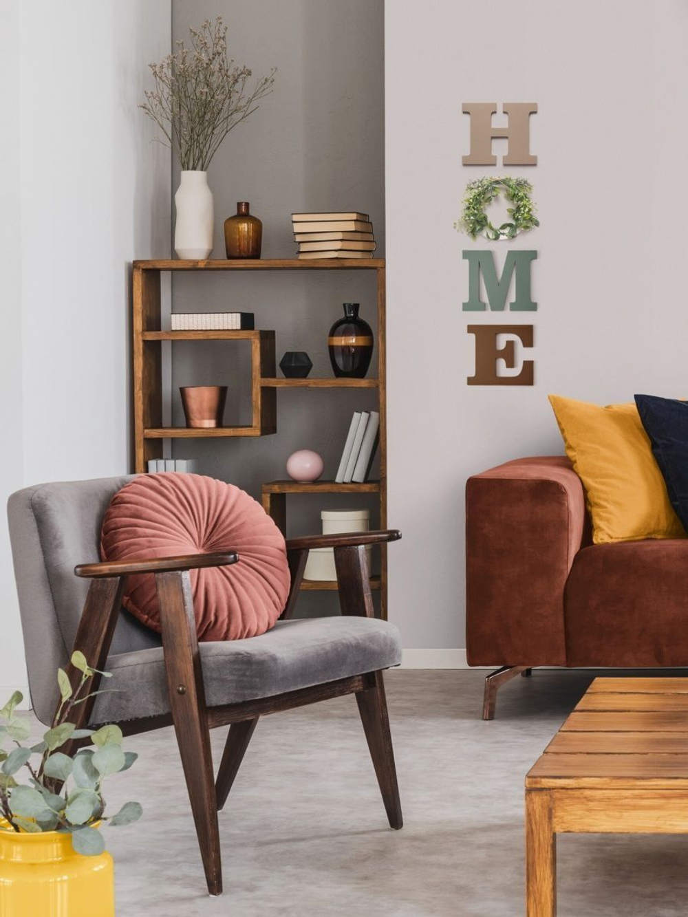 Комплект декоративных букв "HOME"