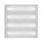 STP-A-1001-P-36-65K-40-A Св-к ДВО ST Luce STANDART IP40 595*595*40 мм 36Вт 4200лм 6500К призма(Армст Коммерческое освещение