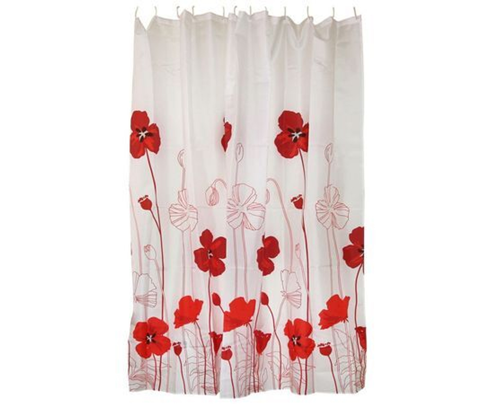 Штора для ванной комнаты Рыжий Кот полиэстер 180х180см