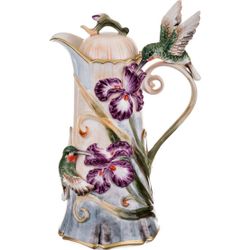 КУВШИН С КРЫШКОЙ LEFARD "ИРИСЫ" 1000 МЛ (КОР=6ШТ.)