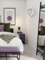 Светильник настенный SIERRA  LED*26W+12W белый