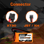 Аккумулятор CNHL 850мАч 7,4В 2S 70C Lipo с разъемом XT30