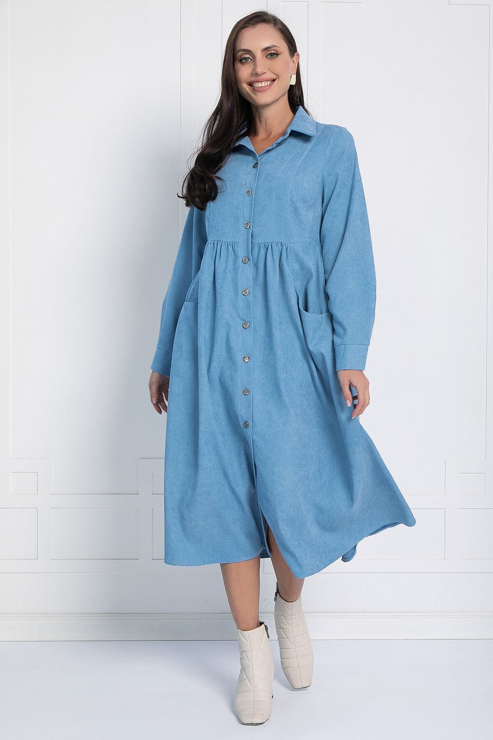 Платье Сабина (голубое) П12658-4 LT Collection