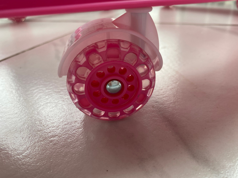 Ходунки детские Farfello арт. 5529 (Розовый, принт линии)