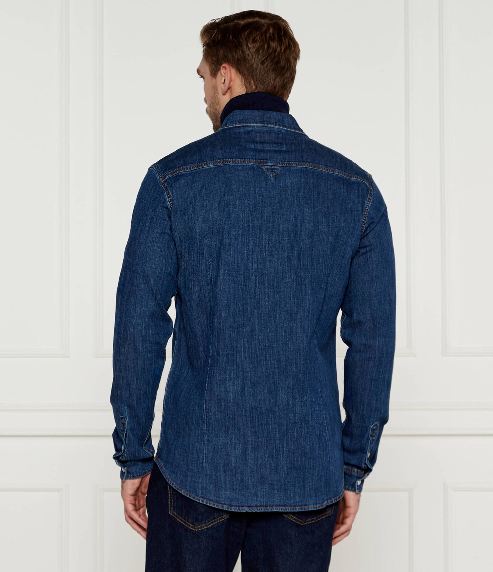 Рубашка GUESS - темно-синий(M4YH02 D3PF6)