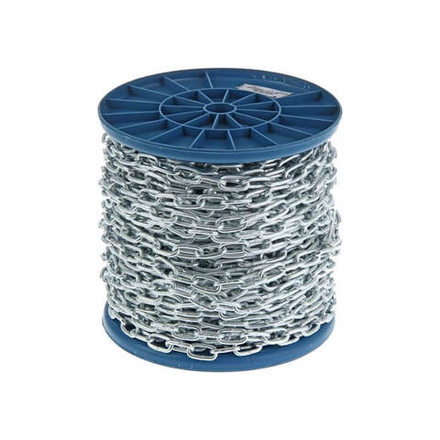 Цепь короткозвенная DIN 766 3мм оцинк.