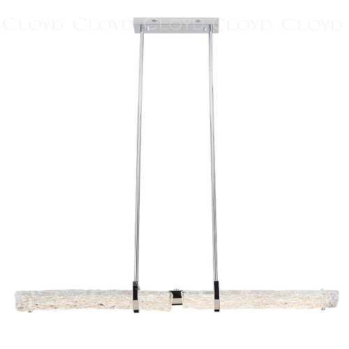 Подвесной светильник Cloyd MONDIAL P1 / шир. 120 см - хром (арт.11618)
