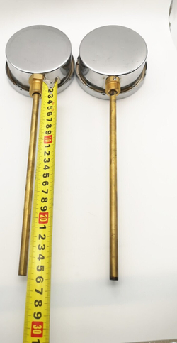 Термометр биметаллический БТ-52.211 (0+350), G1/2, 250мм, 1.5 радиальный