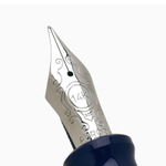 Перьевая ручка Aurora Talentum Dedalo Blue CT, перо — M, в подарочной коробке