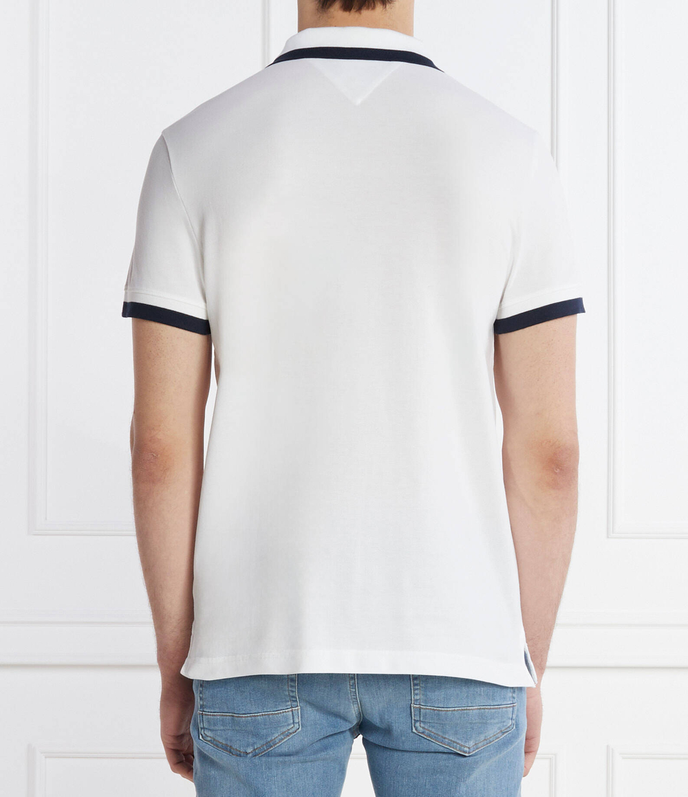 Поло TJM REG SOLID TIPPED Tommy Jeans - белый(DM0DM18313)