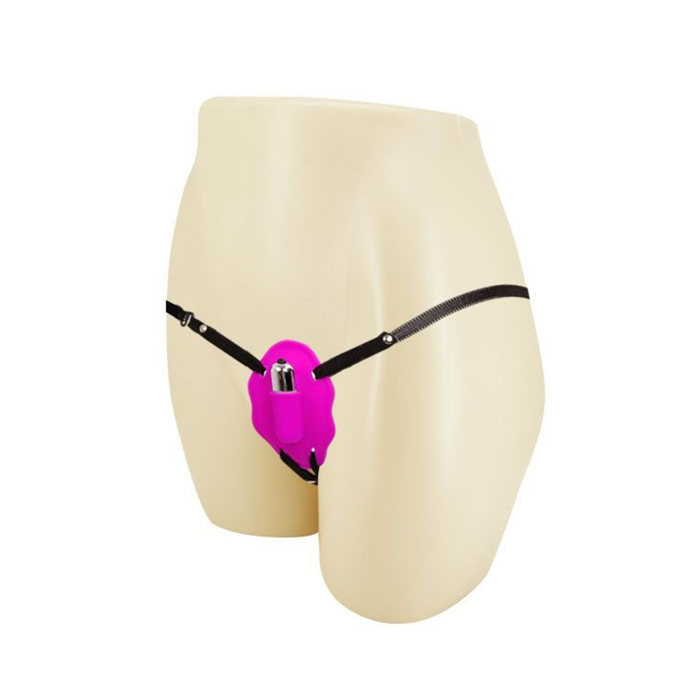 Вибростимулятор для клитора Baile Love Rider на ремешках, 11 см