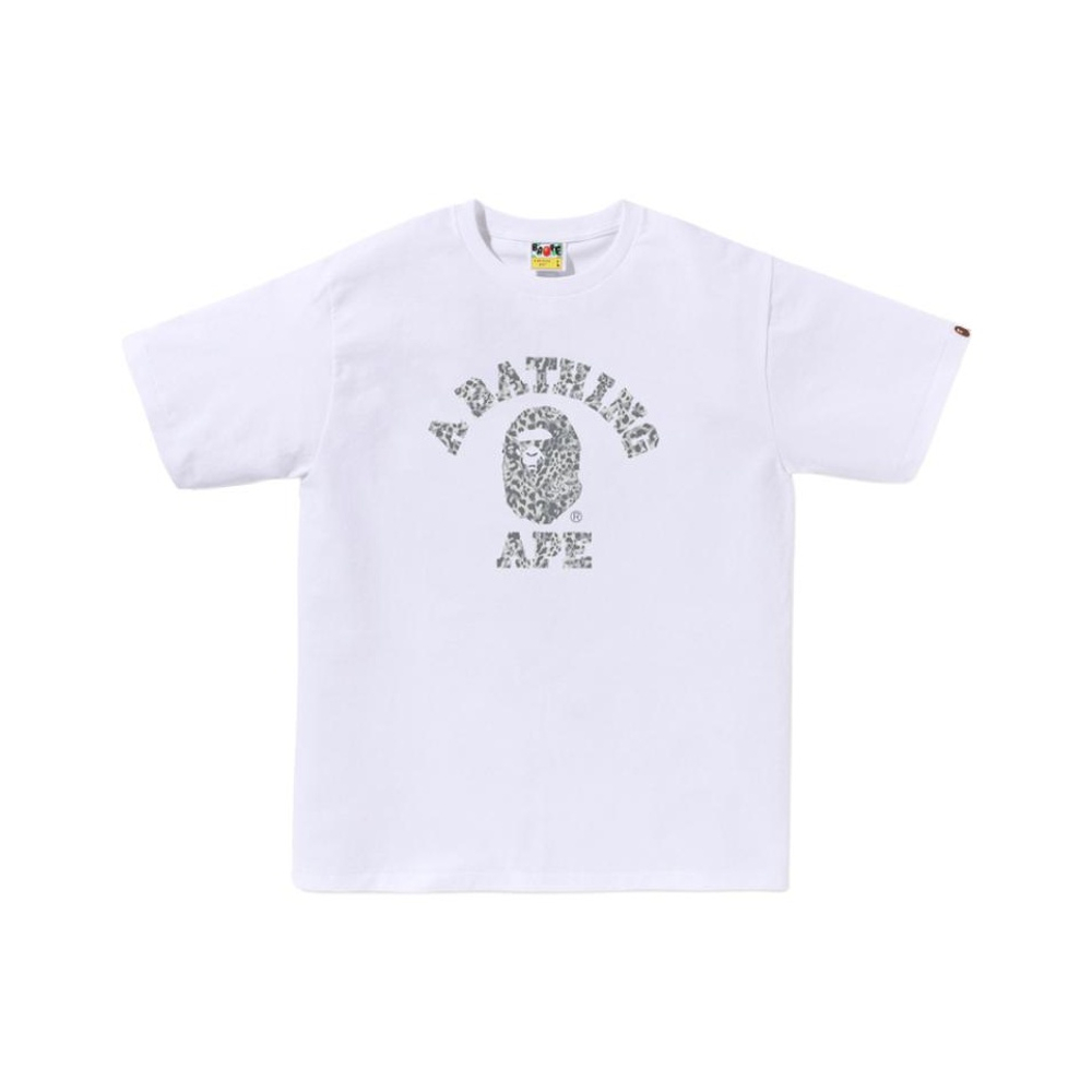 A Bathing Ape Foil Neon Camo College Tee
