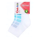 Носки для мальчиков 5С-11СП 10р бело-бирюзовый 217 (Conte)