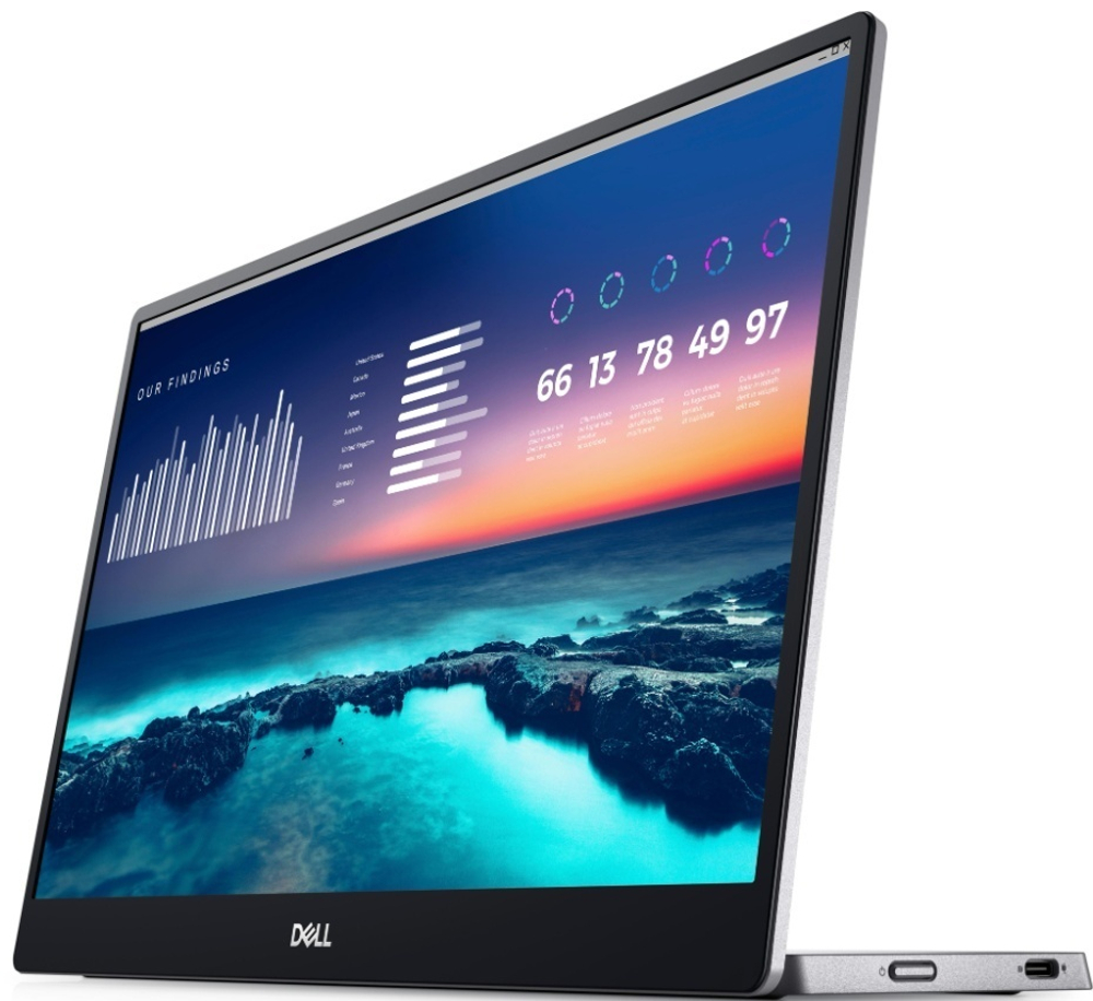 Монитор DELL P1424H 210-BHQQ черный