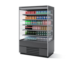 Витрина холодильная Berg 125, Серый RAL7016 T7016M.V7016M.B7016M