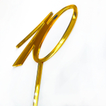 Топпер акриловый "Цифра юбилейная 10"