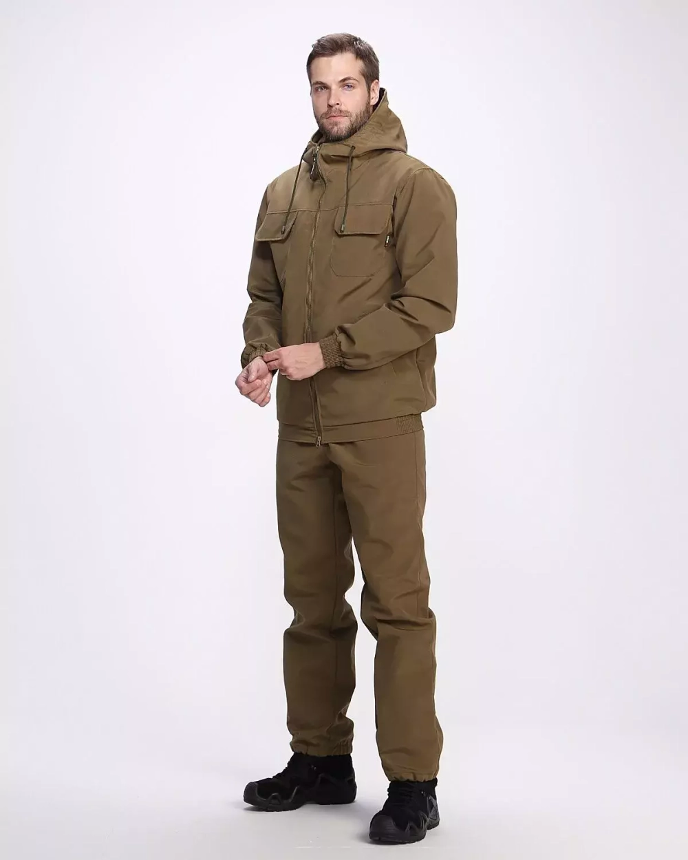 Летний мужской костюм Onerus Егерь (Брезент) Хаки