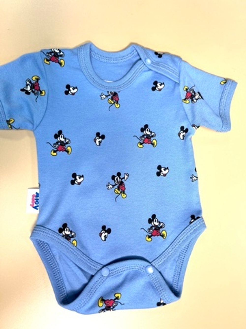 Боди с коротким рукавом "Микки"
