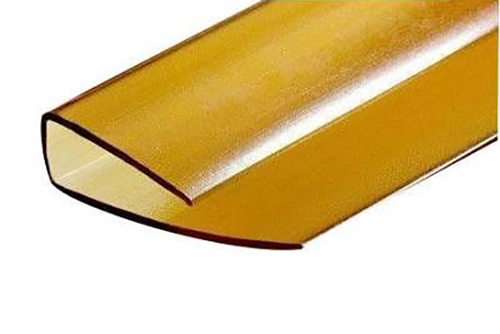 Профиль UP (торцевой) PolyPlast, 2,1м (толщина 6 мм) коричневый