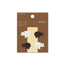 Зажимы Midori Mini Clip - Bear