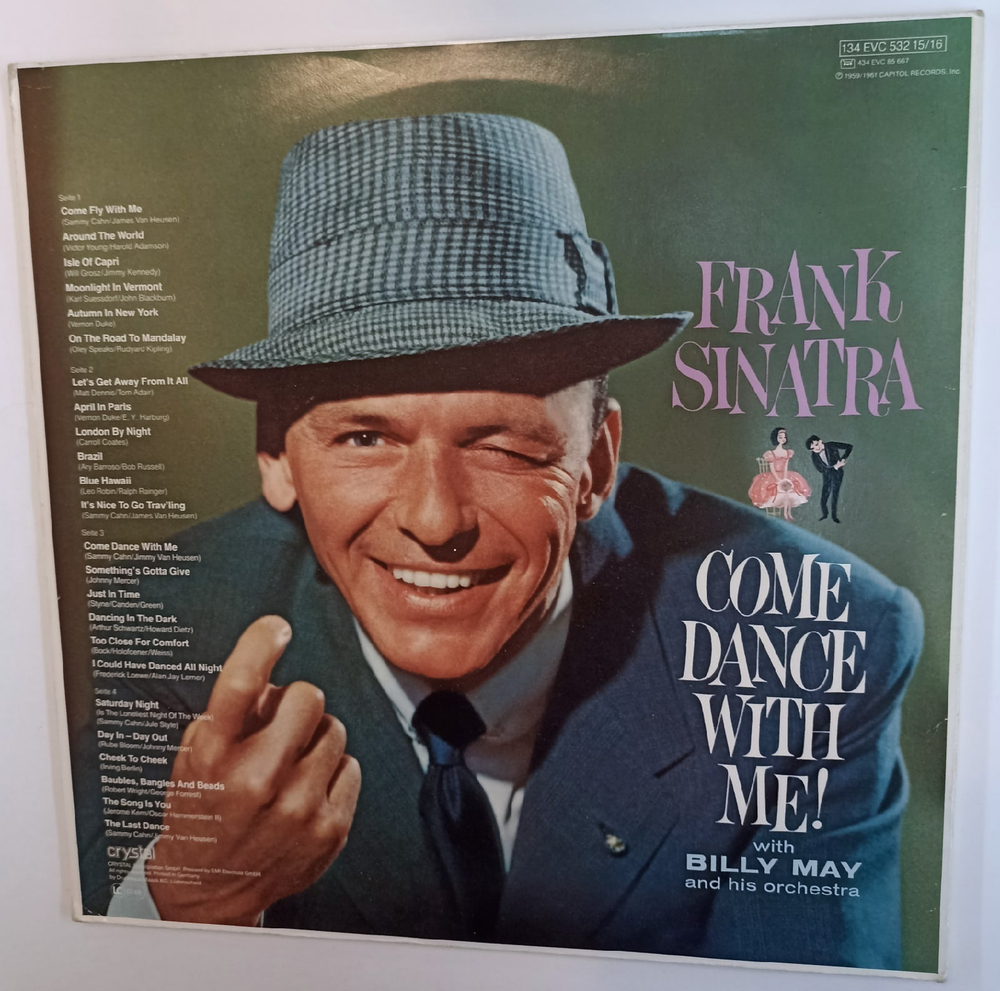 Frank Sinatra Come Fly With Me Come Dance With Me 2LP (Germany)