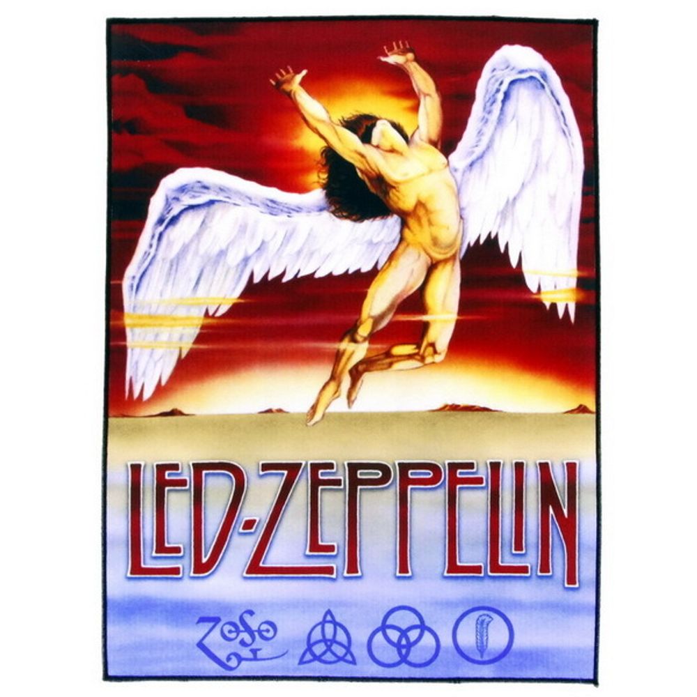 Нашивка Led Zeppelin ангел (144)