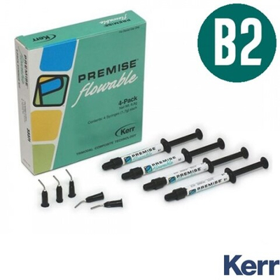 Premise Flowable- набор (B2 4шт. х 1,7мл + 40 насадок) №33385 Kerr