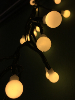 Гирлянда гроздья ягод теплый белый свет 390 LED Luca Lighting