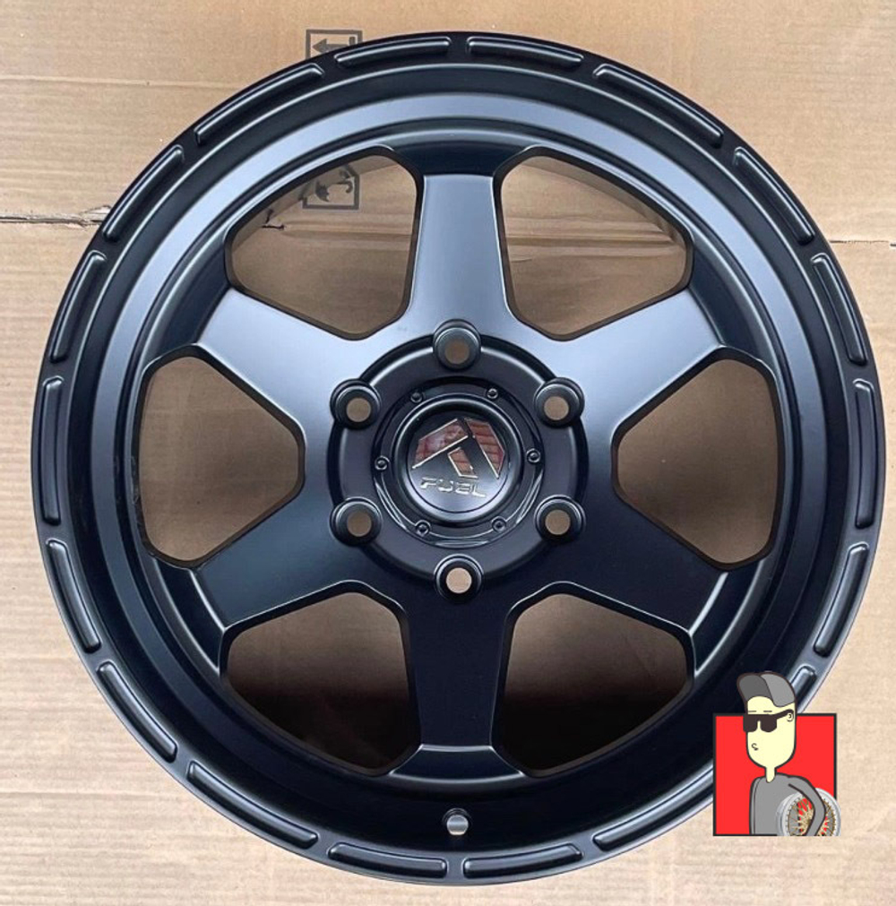 Комплект дисков Fuel Off-Road 17x9 et0 6x139.7