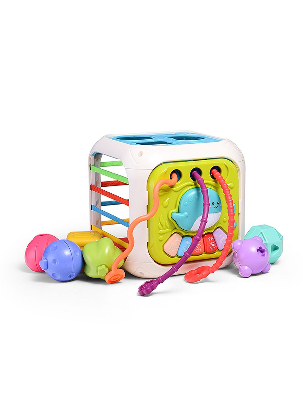 Игрушка разивающая Куб Морской мир (688-87)