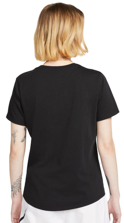 Женская теннисная футболка Nike Sportswear Club Essentials T-Shirt - черный