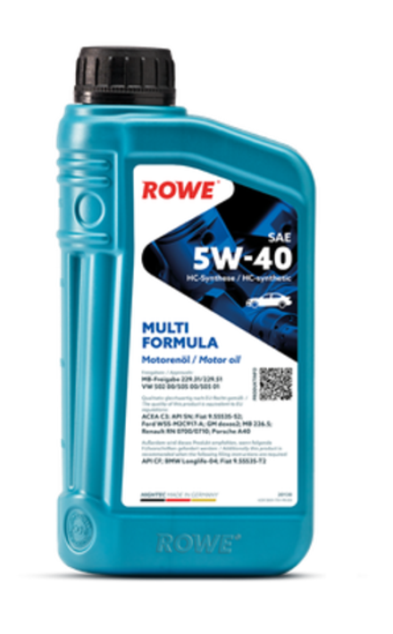 Масло моторное ROWE HIGHTEC MULTI FORMULA SAE 5W-40 (1л.)