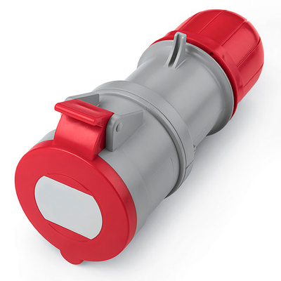 Розетка кабельная с безвинтовыми клеммами IP44 32A 3P+E 400В