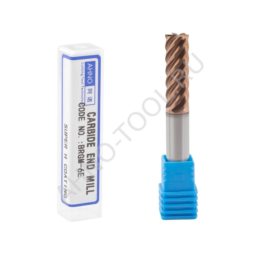 Фреза твердосплавная концевая  14мм (L=75, l=35, хв=14) Z6 45° по стали, нержавеющей стали, чугуну B